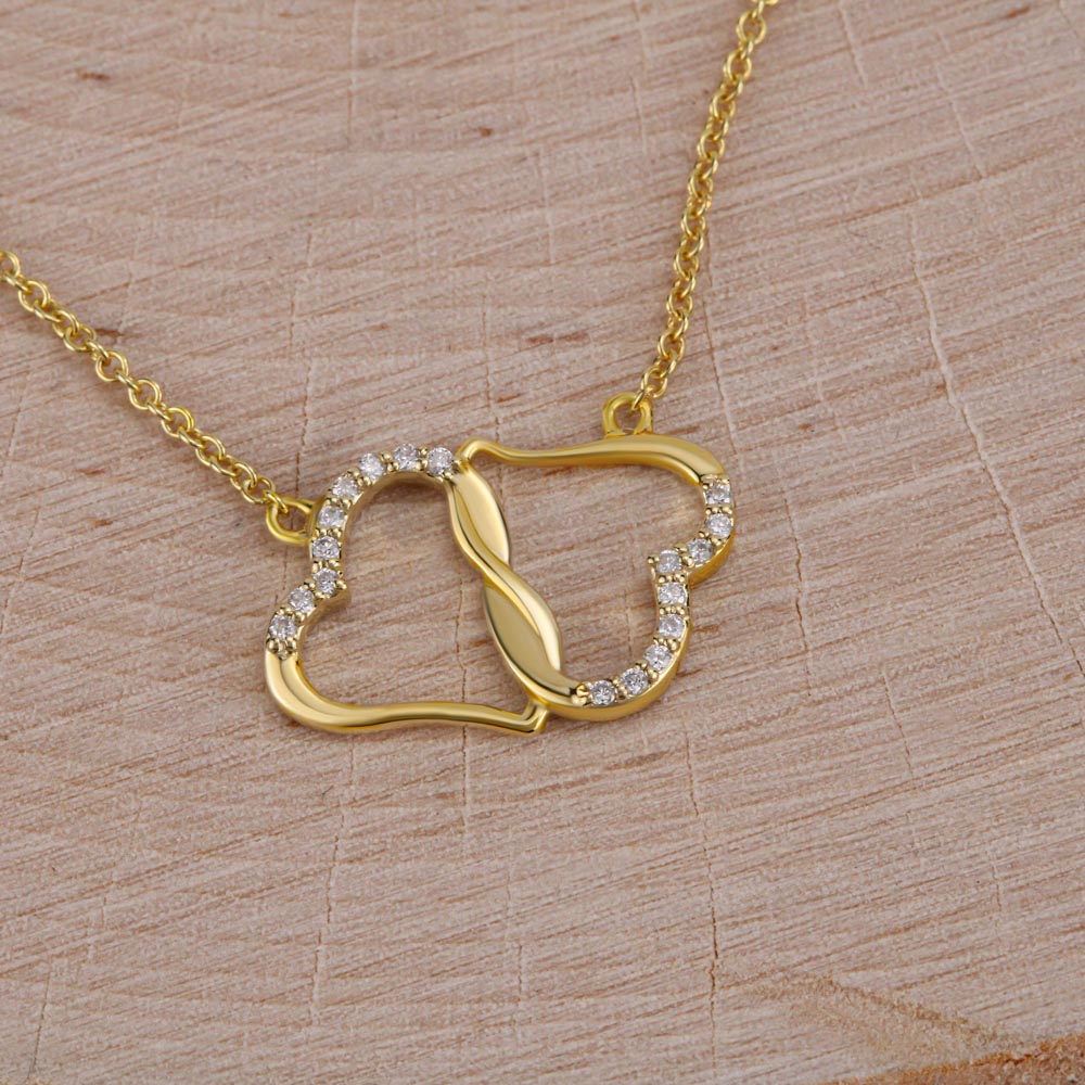 A necklace that symbolizes love that lasts forever.