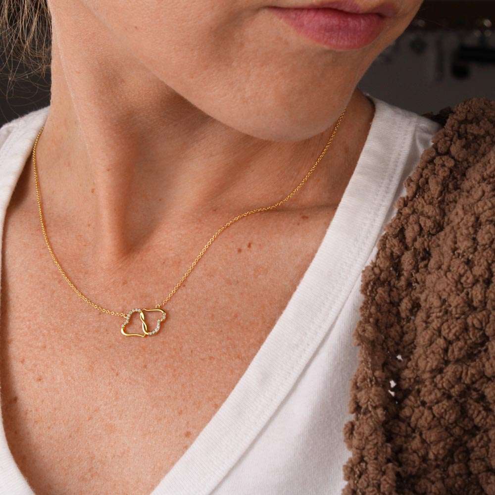 A necklace that symbolizes love that lasts forever.