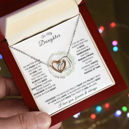 Hearts Necklace Gift from Mom to Daughter - Sentimental Keepsake Jewelry